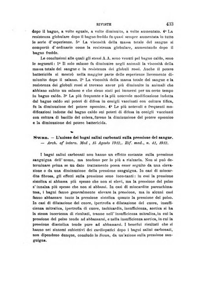 L'idrologia, la climatologia e la terapia fisica periodico mensile dell'Associazione medica italiana d'idrologia, climatologia e terapia fisica