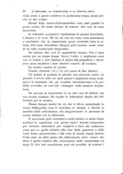 L'idrologia, la climatologia e la terapia fisica periodico mensile dell'Associazione medica italiana d'idrologia, climatologia e terapia fisica