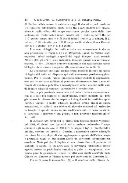 L'idrologia, la climatologia e la terapia fisica periodico mensile dell'Associazione medica italiana d'idrologia, climatologia e terapia fisica