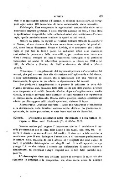 L'idrologia, la climatologia e la terapia fisica periodico mensile dell'Associazione medica italiana d'idrologia, climatologia e terapia fisica