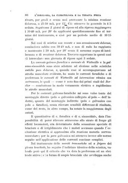 L'idrologia, la climatologia e la terapia fisica periodico mensile dell'Associazione medica italiana d'idrologia, climatologia e terapia fisica