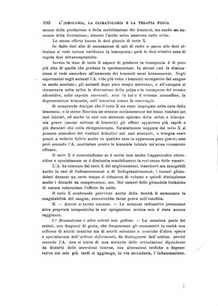 L'idrologia, la climatologia e la terapia fisica periodico mensile dell'Associazione medica italiana d'idrologia, climatologia e terapia fisica