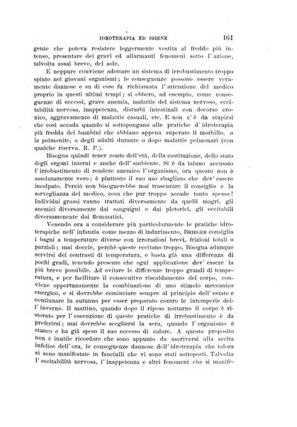 L'idrologia, la climatologia e la terapia fisica periodico mensile dell'Associazione medica italiana d'idrologia, climatologia e terapia fisica