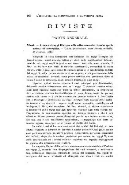 L'idrologia, la climatologia e la terapia fisica periodico mensile dell'Associazione medica italiana d'idrologia, climatologia e terapia fisica