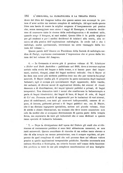 L'idrologia, la climatologia e la terapia fisica periodico mensile dell'Associazione medica italiana d'idrologia, climatologia e terapia fisica