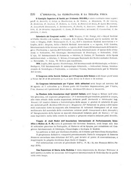 L'idrologia, la climatologia e la terapia fisica periodico mensile dell'Associazione medica italiana d'idrologia, climatologia e terapia fisica