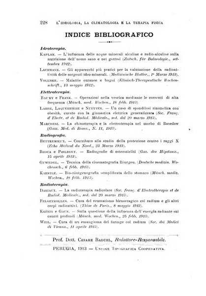 L'idrologia, la climatologia e la terapia fisica periodico mensile dell'Associazione medica italiana d'idrologia, climatologia e terapia fisica