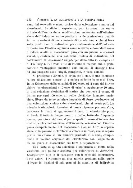 L'idrologia, la climatologia e la terapia fisica periodico mensile dell'Associazione medica italiana d'idrologia, climatologia e terapia fisica