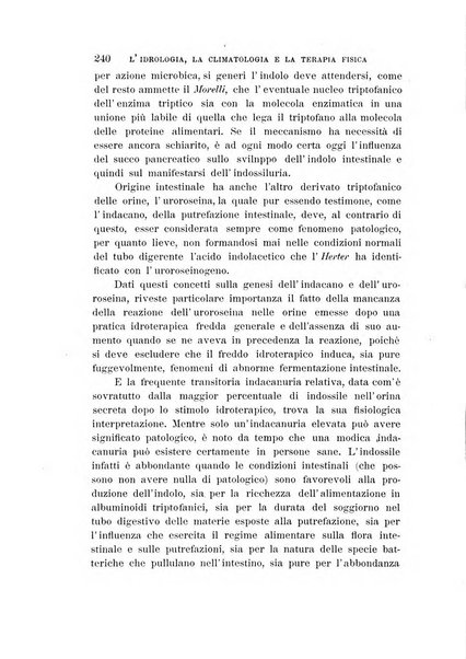 L'idrologia, la climatologia e la terapia fisica periodico mensile dell'Associazione medica italiana d'idrologia, climatologia e terapia fisica