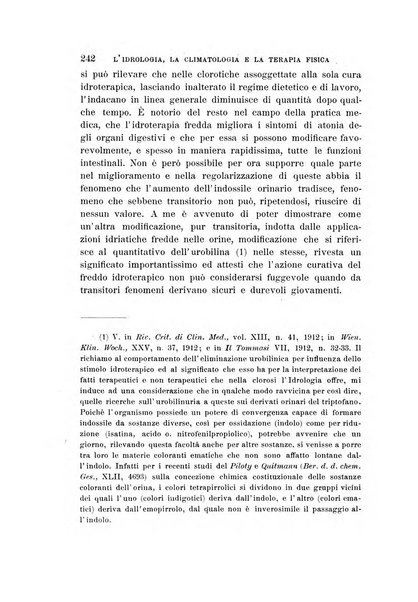 L'idrologia, la climatologia e la terapia fisica periodico mensile dell'Associazione medica italiana d'idrologia, climatologia e terapia fisica