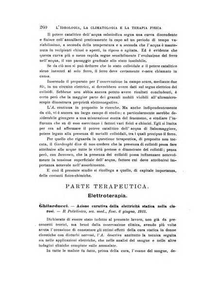 L'idrologia, la climatologia e la terapia fisica periodico mensile dell'Associazione medica italiana d'idrologia, climatologia e terapia fisica