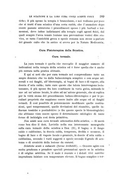 L'idrologia, la climatologia e la terapia fisica periodico mensile dell'Associazione medica italiana d'idrologia, climatologia e terapia fisica