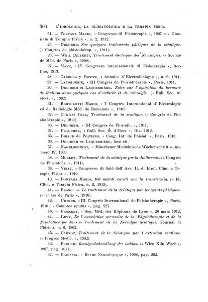 L'idrologia, la climatologia e la terapia fisica periodico mensile dell'Associazione medica italiana d'idrologia, climatologia e terapia fisica