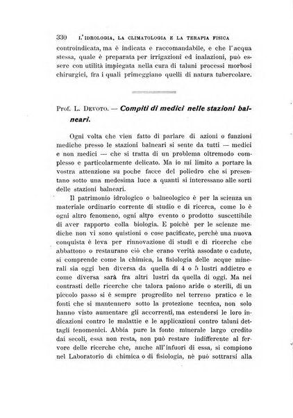 L'idrologia, la climatologia e la terapia fisica periodico mensile dell'Associazione medica italiana d'idrologia, climatologia e terapia fisica