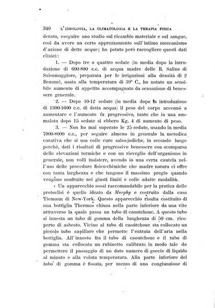 L'idrologia, la climatologia e la terapia fisica periodico mensile dell'Associazione medica italiana d'idrologia, climatologia e terapia fisica