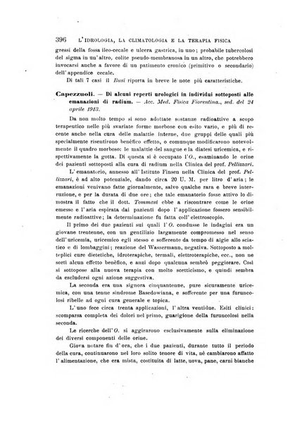 L'idrologia, la climatologia e la terapia fisica periodico mensile dell'Associazione medica italiana d'idrologia, climatologia e terapia fisica