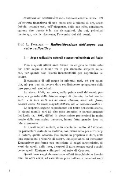 L'idrologia, la climatologia e la terapia fisica periodico mensile dell'Associazione medica italiana d'idrologia, climatologia e terapia fisica