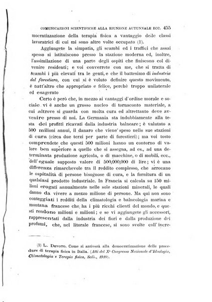 L'idrologia, la climatologia e la terapia fisica periodico mensile dell'Associazione medica italiana d'idrologia, climatologia e terapia fisica