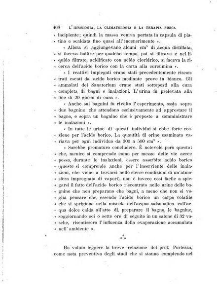 L'idrologia, la climatologia e la terapia fisica periodico mensile dell'Associazione medica italiana d'idrologia, climatologia e terapia fisica