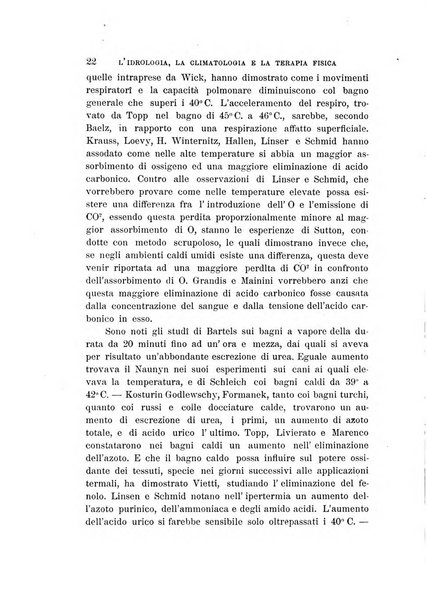 L'idrologia, la climatologia e la terapia fisica periodico mensile dell'Associazione medica italiana d'idrologia, climatologia e terapia fisica