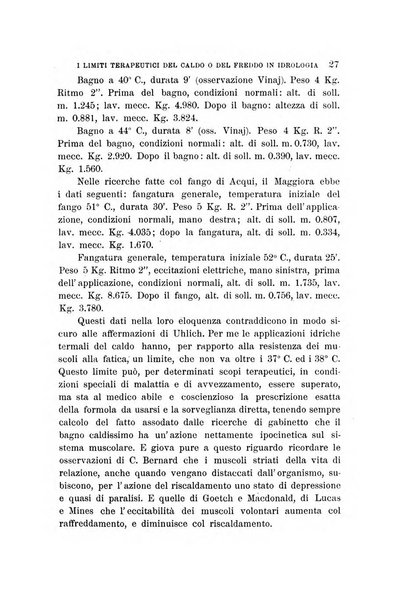 L'idrologia, la climatologia e la terapia fisica periodico mensile dell'Associazione medica italiana d'idrologia, climatologia e terapia fisica