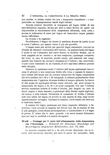 L'idrologia, la climatologia e la terapia fisica periodico mensile dell'Associazione medica italiana d'idrologia, climatologia e terapia fisica