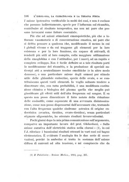 L'idrologia, la climatologia e la terapia fisica periodico mensile dell'Associazione medica italiana d'idrologia, climatologia e terapia fisica