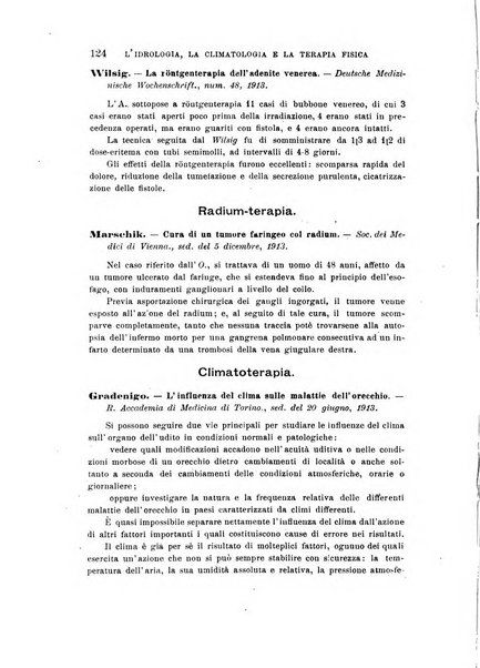 L'idrologia, la climatologia e la terapia fisica periodico mensile dell'Associazione medica italiana d'idrologia, climatologia e terapia fisica