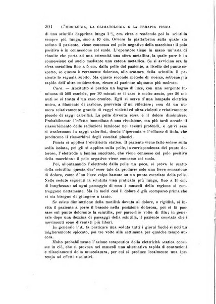 L'idrologia, la climatologia e la terapia fisica periodico mensile dell'Associazione medica italiana d'idrologia, climatologia e terapia fisica