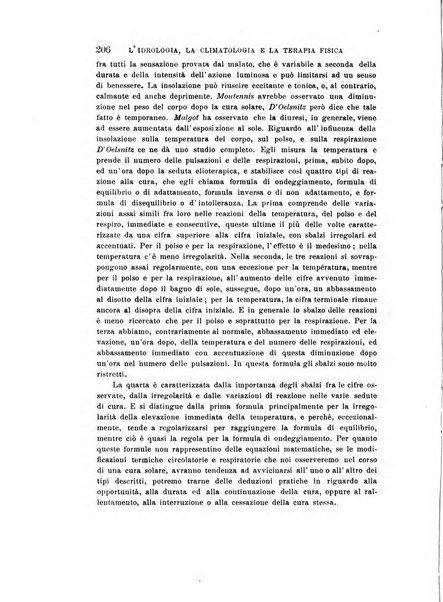 L'idrologia, la climatologia e la terapia fisica periodico mensile dell'Associazione medica italiana d'idrologia, climatologia e terapia fisica