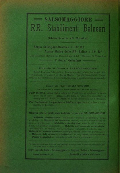 L'idrologia, la climatologia e la terapia fisica periodico mensile dell'Associazione medica italiana d'idrologia, climatologia e terapia fisica