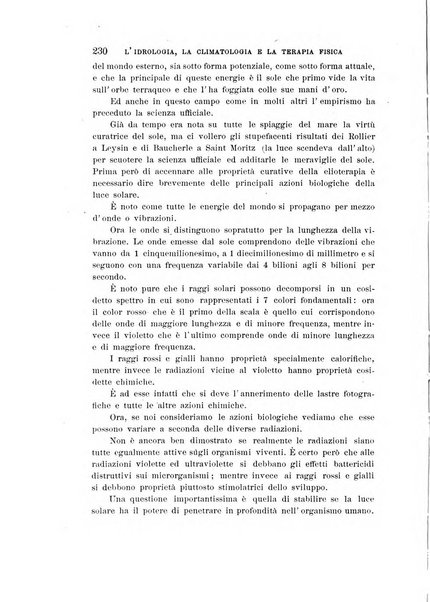 L'idrologia, la climatologia e la terapia fisica periodico mensile dell'Associazione medica italiana d'idrologia, climatologia e terapia fisica