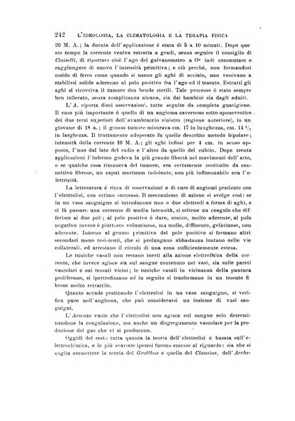 L'idrologia, la climatologia e la terapia fisica periodico mensile dell'Associazione medica italiana d'idrologia, climatologia e terapia fisica