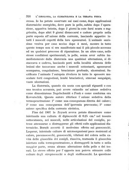 L'idrologia, la climatologia e la terapia fisica periodico mensile dell'Associazione medica italiana d'idrologia, climatologia e terapia fisica