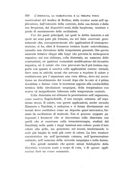 L'idrologia, la climatologia e la terapia fisica periodico mensile dell'Associazione medica italiana d'idrologia, climatologia e terapia fisica