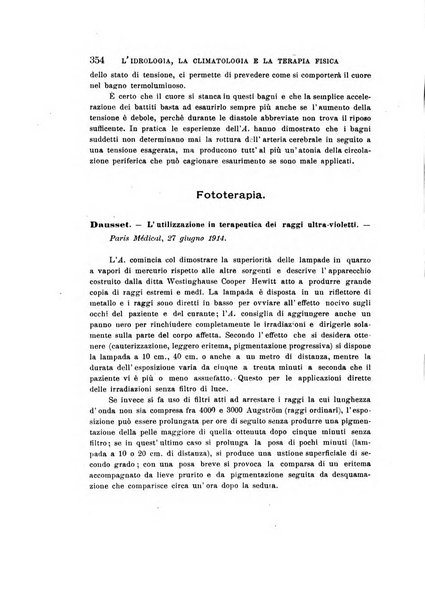 L'idrologia, la climatologia e la terapia fisica periodico mensile dell'Associazione medica italiana d'idrologia, climatologia e terapia fisica