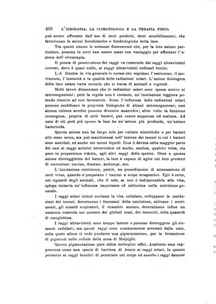 L'idrologia, la climatologia e la terapia fisica periodico mensile dell'Associazione medica italiana d'idrologia, climatologia e terapia fisica