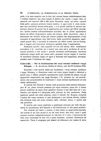 L'idrologia, la climatologia e la terapia fisica periodico mensile dell'Associazione medica italiana d'idrologia, climatologia e terapia fisica