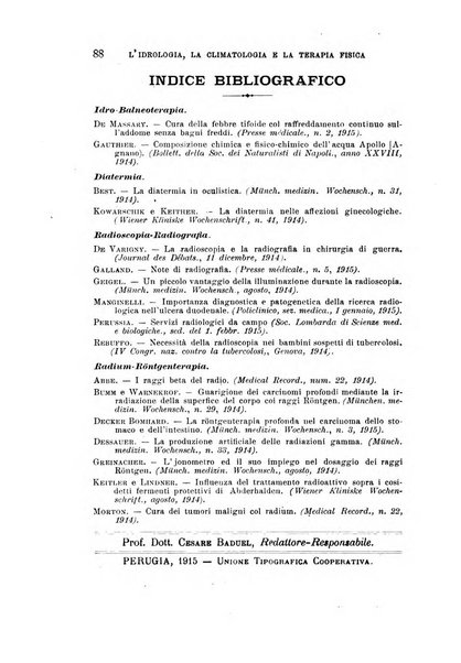 L'idrologia, la climatologia e la terapia fisica periodico mensile dell'Associazione medica italiana d'idrologia, climatologia e terapia fisica