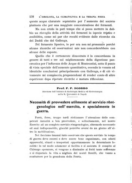 L'idrologia, la climatologia e la terapia fisica periodico mensile dell'Associazione medica italiana d'idrologia, climatologia e terapia fisica