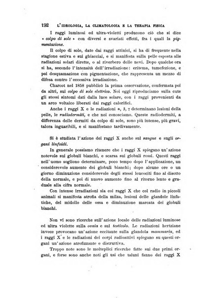 L'idrologia, la climatologia e la terapia fisica periodico mensile dell'Associazione medica italiana d'idrologia, climatologia e terapia fisica