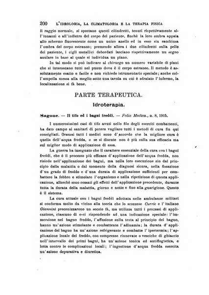 L'idrologia, la climatologia e la terapia fisica periodico mensile dell'Associazione medica italiana d'idrologia, climatologia e terapia fisica