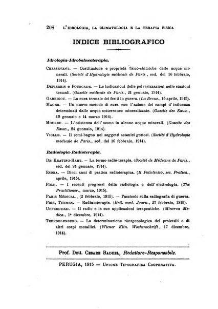 L'idrologia, la climatologia e la terapia fisica periodico mensile dell'Associazione medica italiana d'idrologia, climatologia e terapia fisica