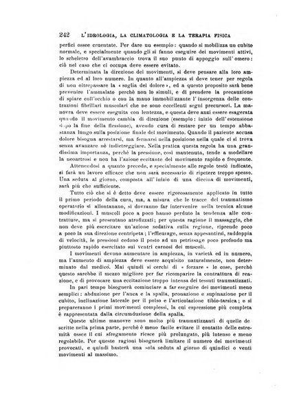 L'idrologia, la climatologia e la terapia fisica periodico mensile dell'Associazione medica italiana d'idrologia, climatologia e terapia fisica