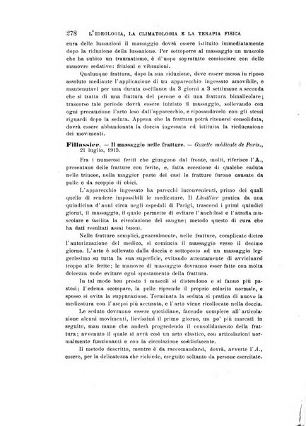 L'idrologia, la climatologia e la terapia fisica periodico mensile dell'Associazione medica italiana d'idrologia, climatologia e terapia fisica