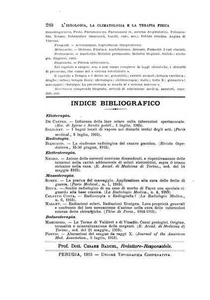 L'idrologia, la climatologia e la terapia fisica periodico mensile dell'Associazione medica italiana d'idrologia, climatologia e terapia fisica