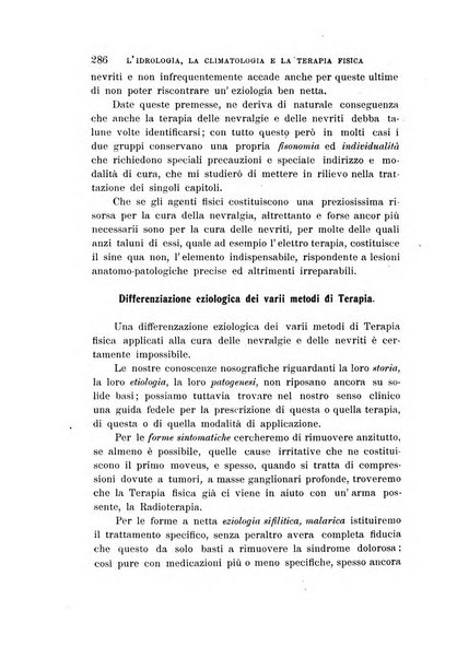 L'idrologia, la climatologia e la terapia fisica periodico mensile dell'Associazione medica italiana d'idrologia, climatologia e terapia fisica