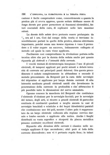 L'idrologia, la climatologia e la terapia fisica periodico mensile dell'Associazione medica italiana d'idrologia, climatologia e terapia fisica