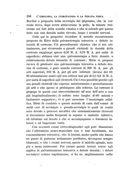 L'idrologia, la climatologia e la terapia fisica periodico mensile dell'Associazione medica italiana d'idrologia, climatologia e terapia fisica