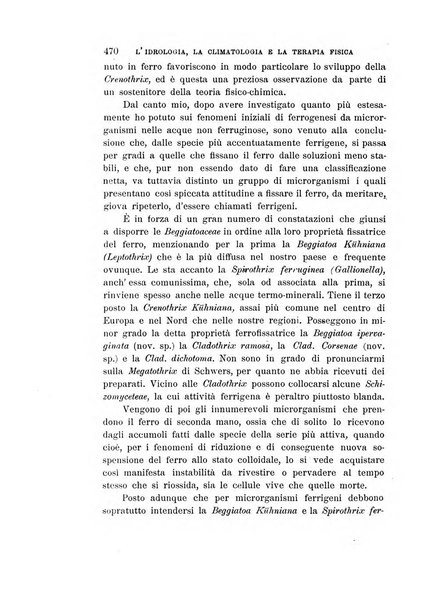 L'idrologia, la climatologia e la terapia fisica periodico mensile dell'Associazione medica italiana d'idrologia, climatologia e terapia fisica